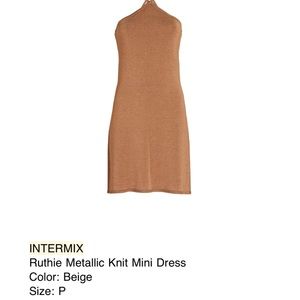Intermix halter dress